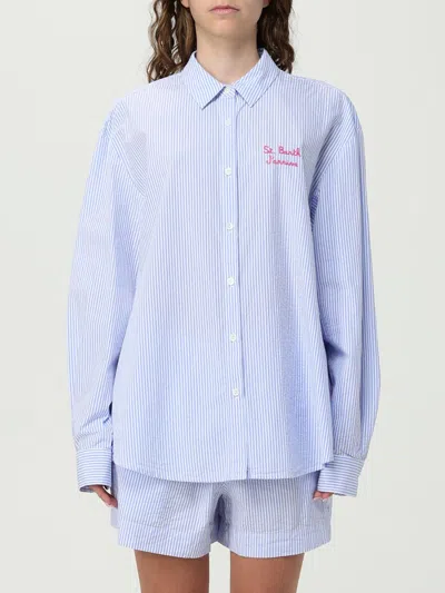 Mc2 Saint Barth Camicia  Donna Colore Celeste