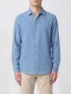 Mc2 Saint Barth Linen Shirt In Blue