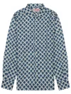 Mc2 Saint Barth Long Sleeve Shirt Patterned Design Style In Multi