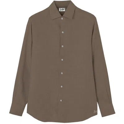 Mc2 Saint Barth Shirt Rph0001-00611l In Brown
