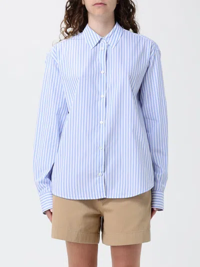 Mc2 Saint Barth Shirt Woman In Blue