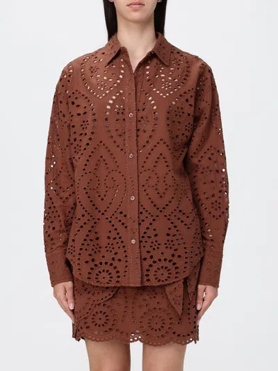 Mc2 Saint Barth Shirt Woman  In Brown