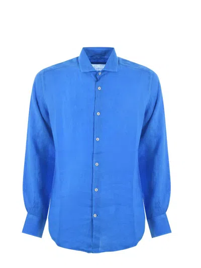Mc2 Saint Barth Shirts Blue
