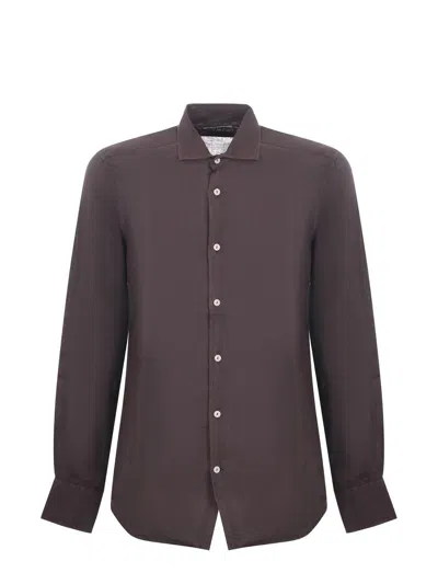 Mc2 Saint Barth Shirts In Brown