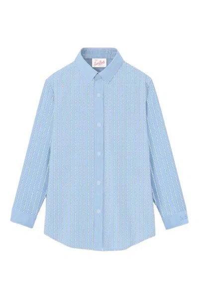 Mc2 Saint Barth Shirts Clear Blue