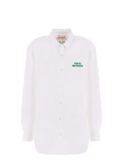 Mc2 Saint Barth X Peanuts Brigitte Long In White