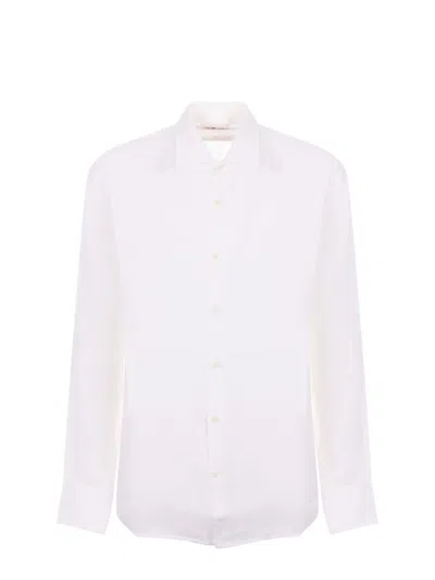 Mc2 Saint Barth Raphael Long-sleeve Shirt In White