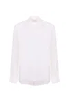 Mc2 Saint Barth Man White Linen Shirt Pamplona In White