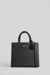 Mc2 Saint Barth Shop Bag Mini Tote In Black