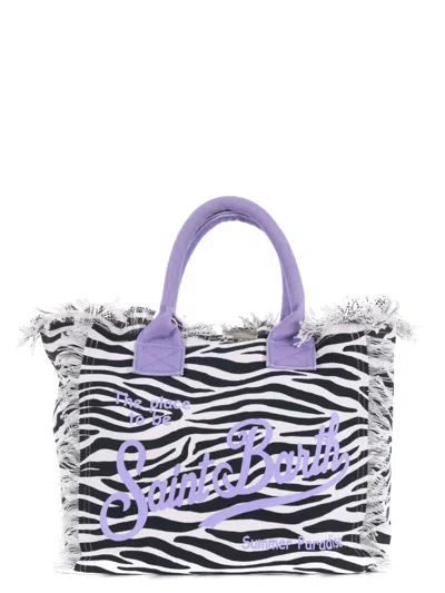 Mc2 Saint Barth Shopping Bag In Purple