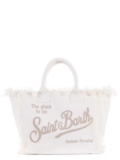 Mc2 Saint Barth Shopping Bag In Burgundy