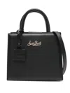 Mc2 Saint Barth Borsa Shop Bag Mini Nera In Black