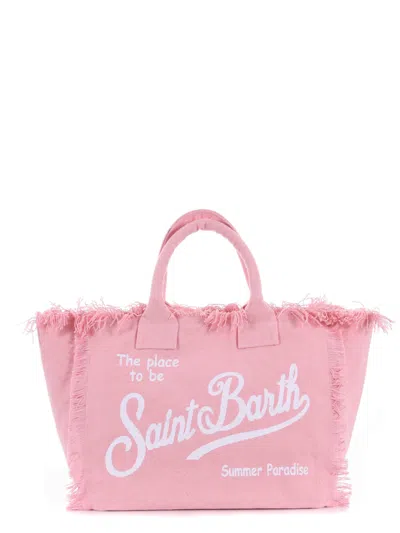 Mc2 Saint Barth Shopping Bag In Pink