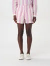 Mc2 Saint Barth Short  Woman Color Multicolor In 印花/多色