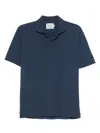 Mc2 Saint Barth Short-sleeve Polo Shirt In Blue