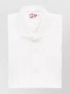 Mc2 Saint Barth Short Sleeve Relaxed Fit Shirt In White
