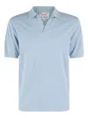 Mc2 Saint Barth Short-sleeved Polo Shirt In Blue