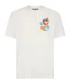 Mc2 Saint Barth Cotton Classic T-shirt Clothing In White