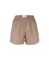 Mc2 Saint Barth Meave Pull-up Shorts Brown