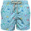 Mc2 Saint Barth Comfort Light Beachwear In Cyan Polyester
