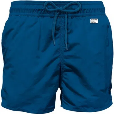 Mc2 Saint Barth Shorts And Shorts Man  - Lighting Pantone 61 Blue Navy Pnt - N.d.