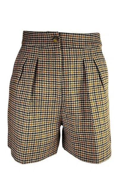 Mc2 Saint Barth Shorts Camel In Multi