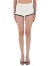 Mc2 Saint Barth Shorts "francine" In White