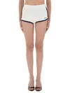 Mc2 Saint Barth Shorts "francine" In White