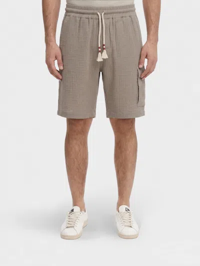Mc2 Saint Barth Shorts Men In Brown