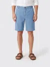 Mc2 Saint Barth Shorts Men Color Gnawed Blue