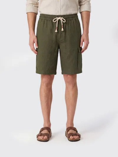Mc2 Saint Barth Shorts Men Color Military In Green