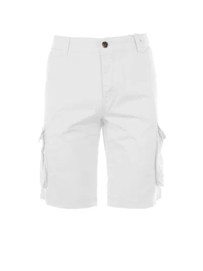Mc2 Saint Barth Shorts In White