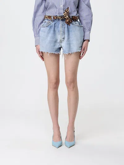 Mc2 Saint Barth Shorts Woman  In Blue