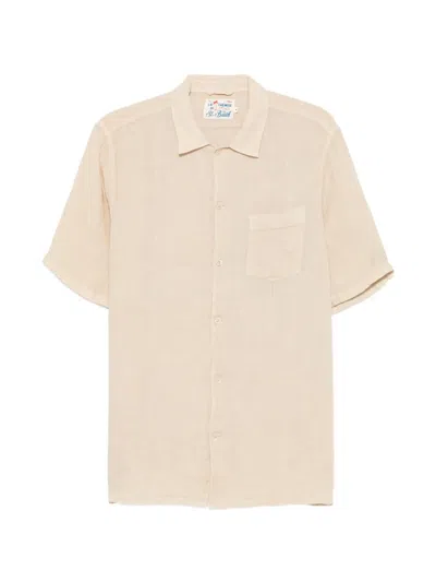 Mc2 Saint Barth Short-sleeve Shirt In Neutral