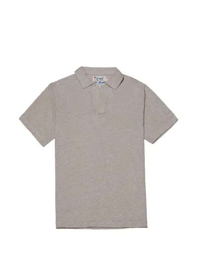 Mc2 Saint Barth Short-sleeve T-shirt In Gray