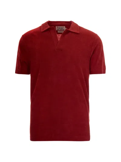 Mc2 Saint Barth Short-sleeve T-shirt In Red