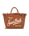 Mc2 Saint Barth Borsa Tote Vanity In Lino Marrone