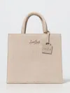 Mc2 Saint Barth Shoulder Bag  Woman Color Beige In Neutral