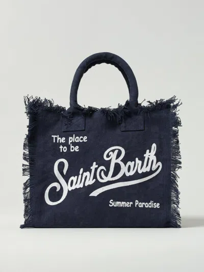 Mc2 Saint Barth Shoulder Bag  Woman Colour Blue