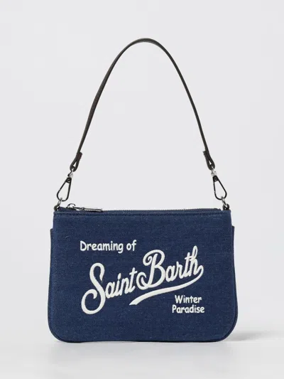 MC2 SAINT BARTH SHOULDER BAG MC2 SAINT BARTH WOMAN COLOR DENIM,437232028