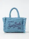 Mc2 Saint Barth Handbag  Woman Color Gnawed Blue In Gnawed Blue