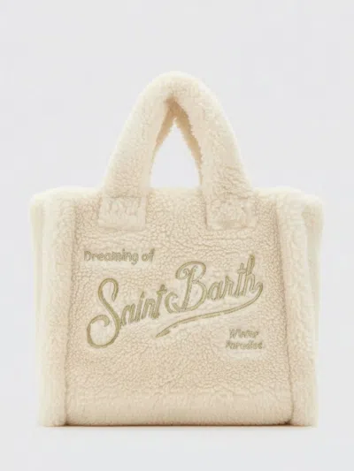 Mc2 Saint Barth Tote Bag  Woman Color White In Neutral