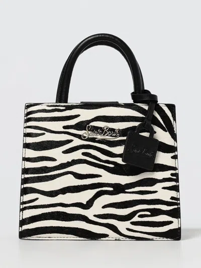 Mc2 Saint Barth Shoulder Bag  Woman Color Yellow Cream In Black