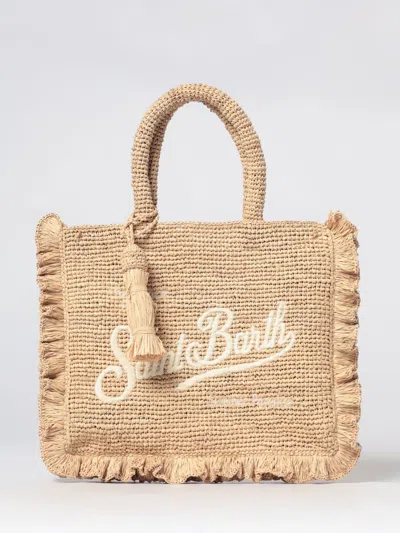 Mc2 Saint Barth Handbag Woman Color Beige In Brown
