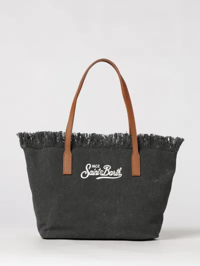 Mc2 Saint Barth Shoulder Bag Woman In Black