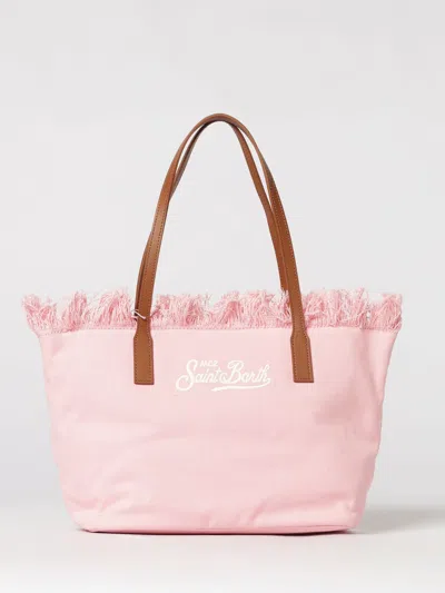 Mc2 Saint Barth Shoulder Bag Woman In Pink
