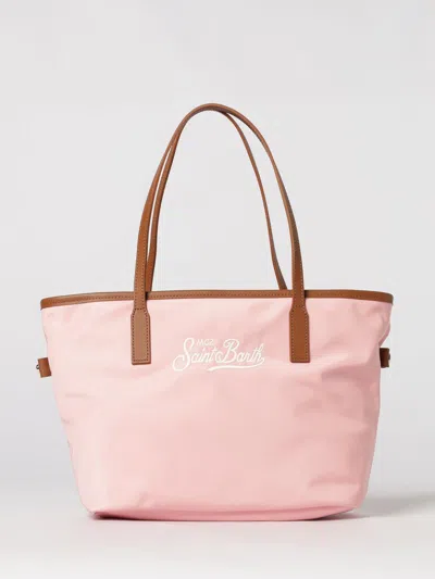 Mc2 Saint Barth Shoulder Bag Woman In Pink