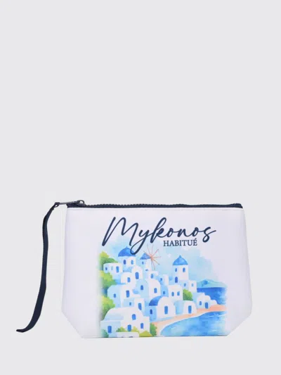 Mc2 Saint Barth Shoulder Bag Woman Color Fa04 In White