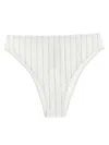 Mc2 Saint Barth Sibilla Striped Bikini Bottoms