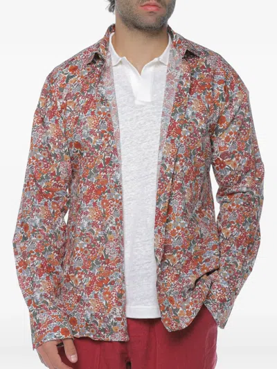 Mc2 Saint Barth Sikelia Cotton Shirt In Multi